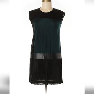 Balenciaga Green & black Mini Dress